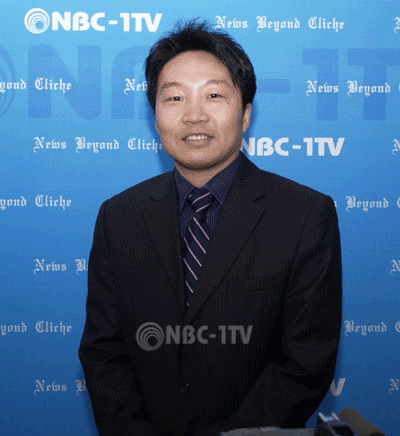 NBC-1TV 보도국 방문한 중국 칭화대 서원식