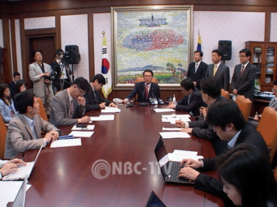 김형오 국회의장 마지막 기자회견